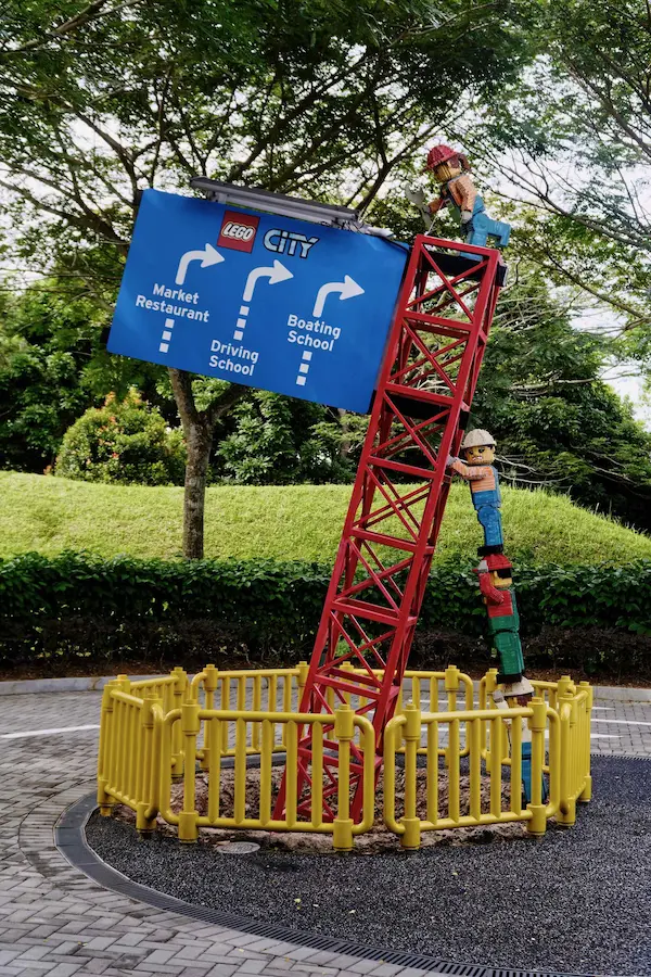 LEGO City sign